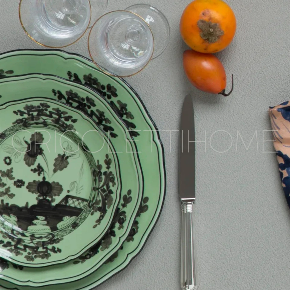 Richard Ginori Oriente Italiano Bario - Set 6 Geschirr Teller CM 26,5 - Inch - Bild 4 von 4