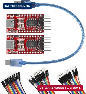 2PCS Type-c FT232RL Mini USB to TTL Serial Converter Adapter Module 3.3V/5.5V