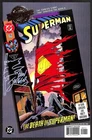Superman #75 Millennium Edition Dynamic Forces Signed & Remarked by Dan Jurgens