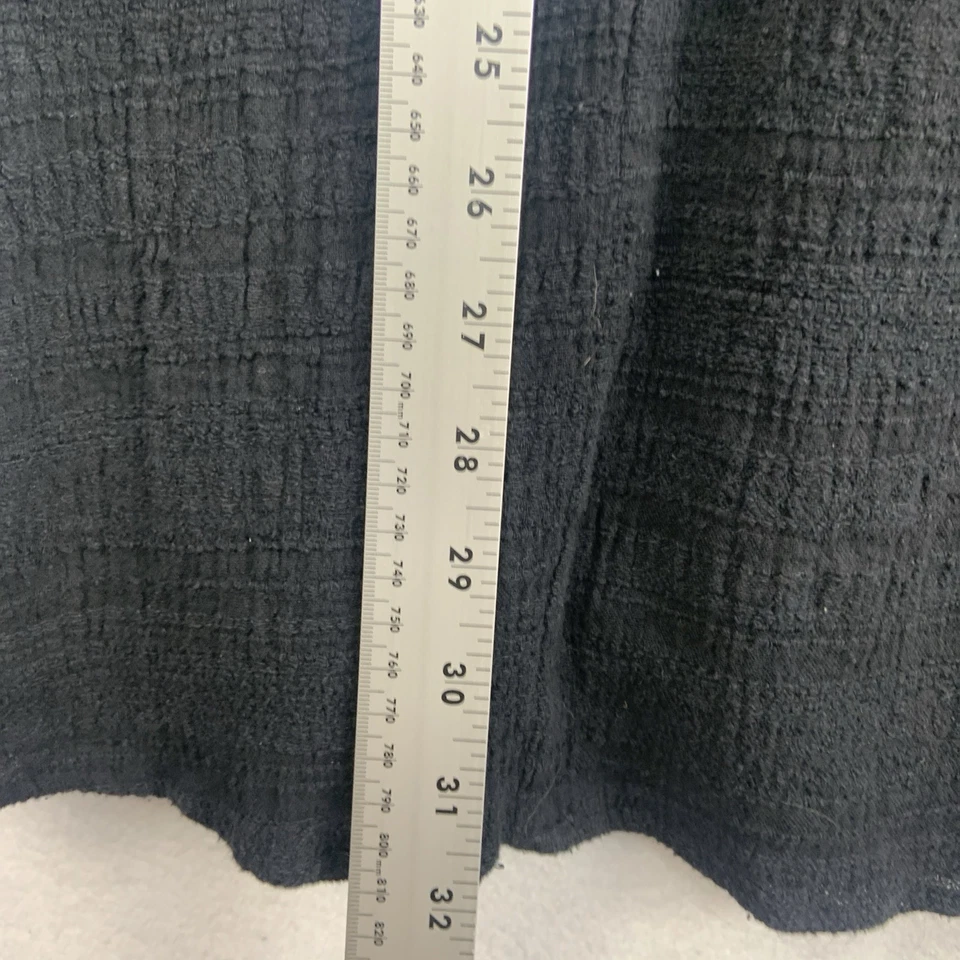 Vestido Flying Tomato M preto bordado manga longa boneca bebê festival boho - Imagem 3 de 4