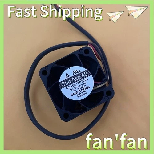 1PCS Sanyo SanAce40 9GA0412P3J01 4028 4CM 12V 0.49A 4-wire PWM cooling fan#