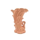 Vintage1940's McCoy Pottery Peach Pink Swan Vase MCM