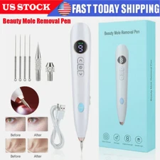 Laser LED Plasma Skin Dark Spot Removal Pen Wart Tag Tattoo Mole Freckle Remover