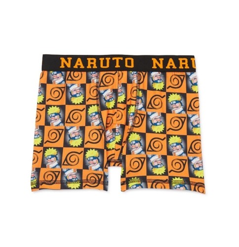 Naruto Boys 4pk Athletic Boxer Briefs Size M Medium (8) NWT - Picture 3 of 6