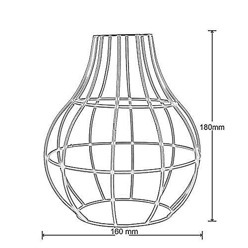 Lampshade Metal Ceiling Lampshade Pendant Lights Cage Wire Shade - Picture 41 of 43