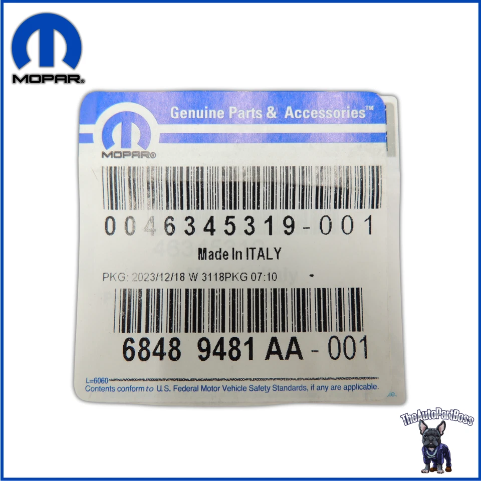 Cylinder Head Gasket OEM Mopar 68489481AA - Image 3 of 3