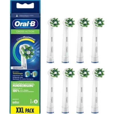 Oral.b Crossaction 8 Testine. Prodotto Nuovo Sigillato Originale.