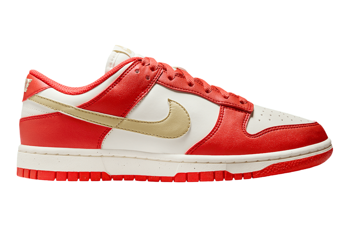 Nike Dunk Low Next Nature Light Crimson Team Gold DD1873-602