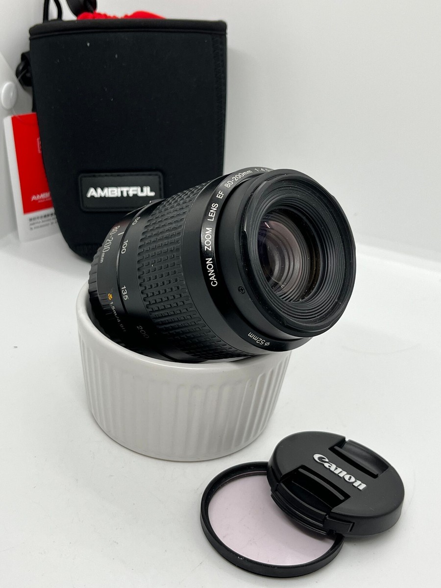 Canon EF 80-200mm II Auto Focus Telephoto Zoom Lens UV