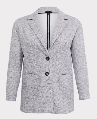 longline boyfriend blazer