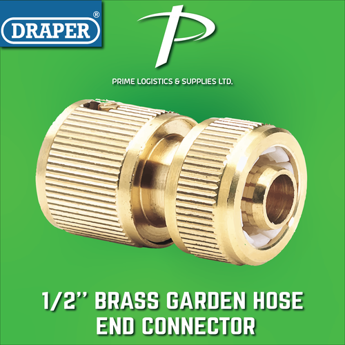 DRAPER TOOLS Brass Hose Pipe Tap Connectors & Fittings Hozelock