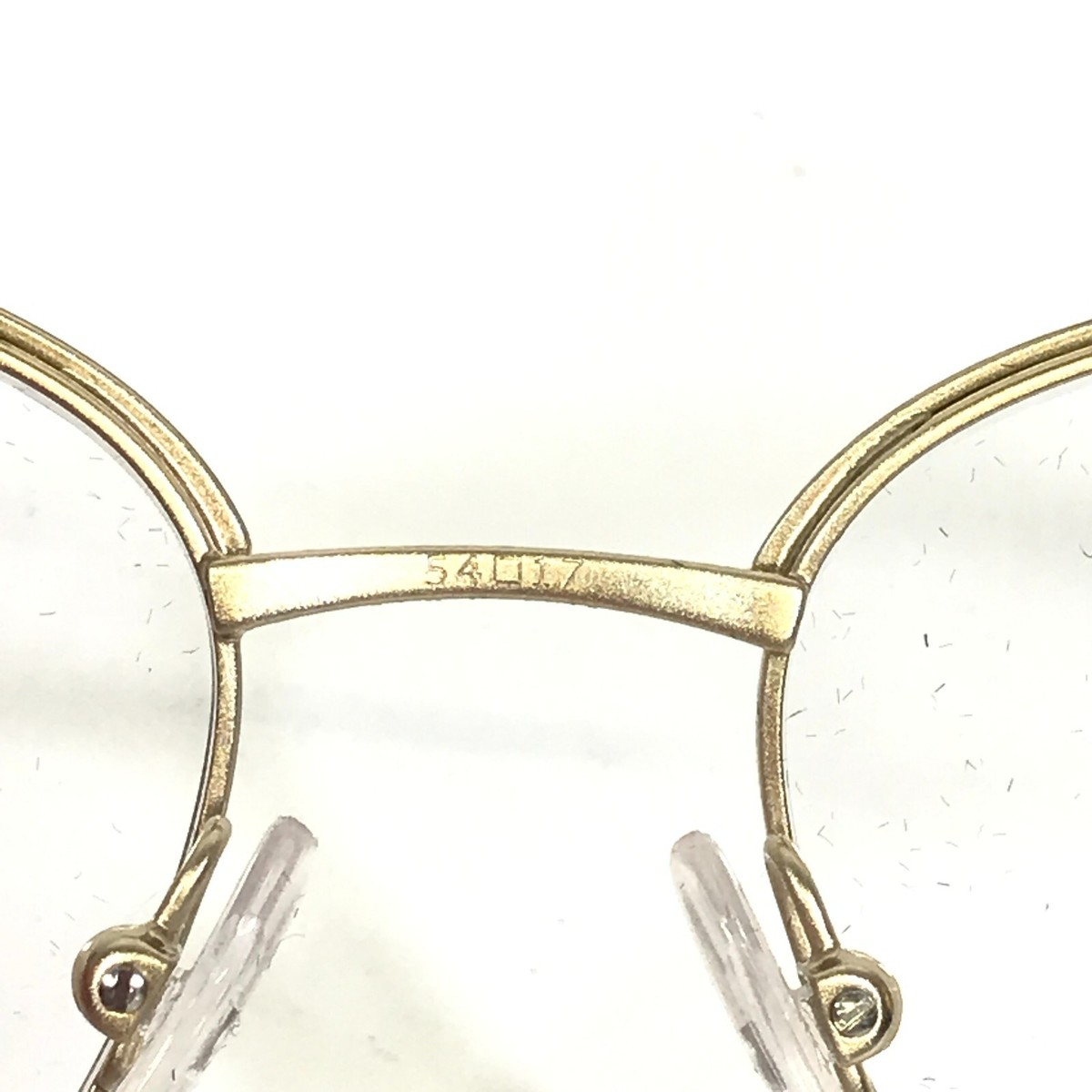 Prada Eyeglasses Frames VPR62X 07B-1O1 Pink Gold Cat Eye Full Rim 