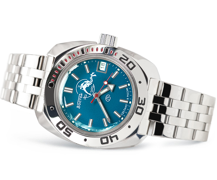 Vostok Amphibia 710059 Scuba Dude Diver Automatic Watch | eBay