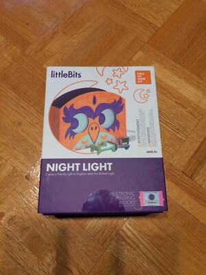Little Bits Electronic Building Kit: Night Light - New, Sealed Box - STEM Fun