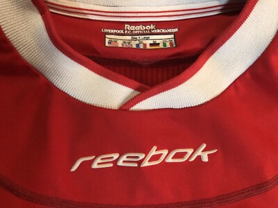 AUTHENTIC REEBOK LIVERPOOL SOCCER FOOTBALL JERSEY SHIRT XL | eBay