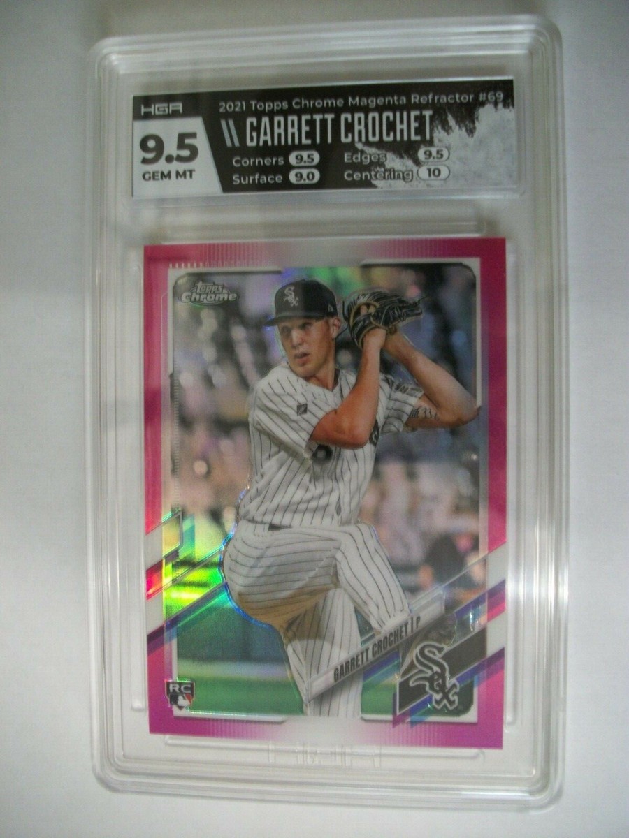 2021 Topps Chrome - Garrett Crochet #69 Magenta Refractor /399 (RC