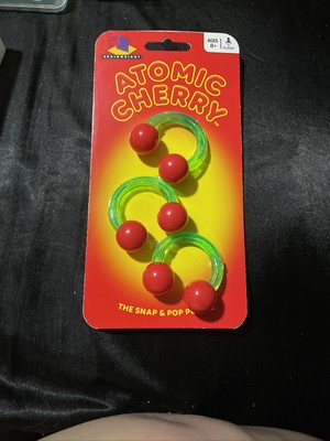 Brain Wright  ATOMIC CHERRY Snap & Pop puzzle Game Ages 8+ Fidget Mind Fitness
