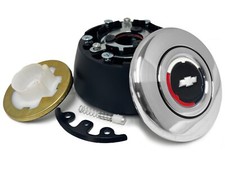 Comfort Grip Or Wood Steering Wheel Install Kit 3-spoke Camaro Chevelle Nova