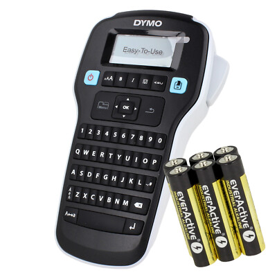 DYMO LabelManager 160 Etikettendruckera für D1 QWERTY Bandbreite 6mm 9mm 12mm