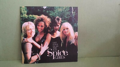 VERY RARE , UK 1 TRACK CD OF ''LET LOVE LEAD THE WAY'' BY THE SPICE GIRLS