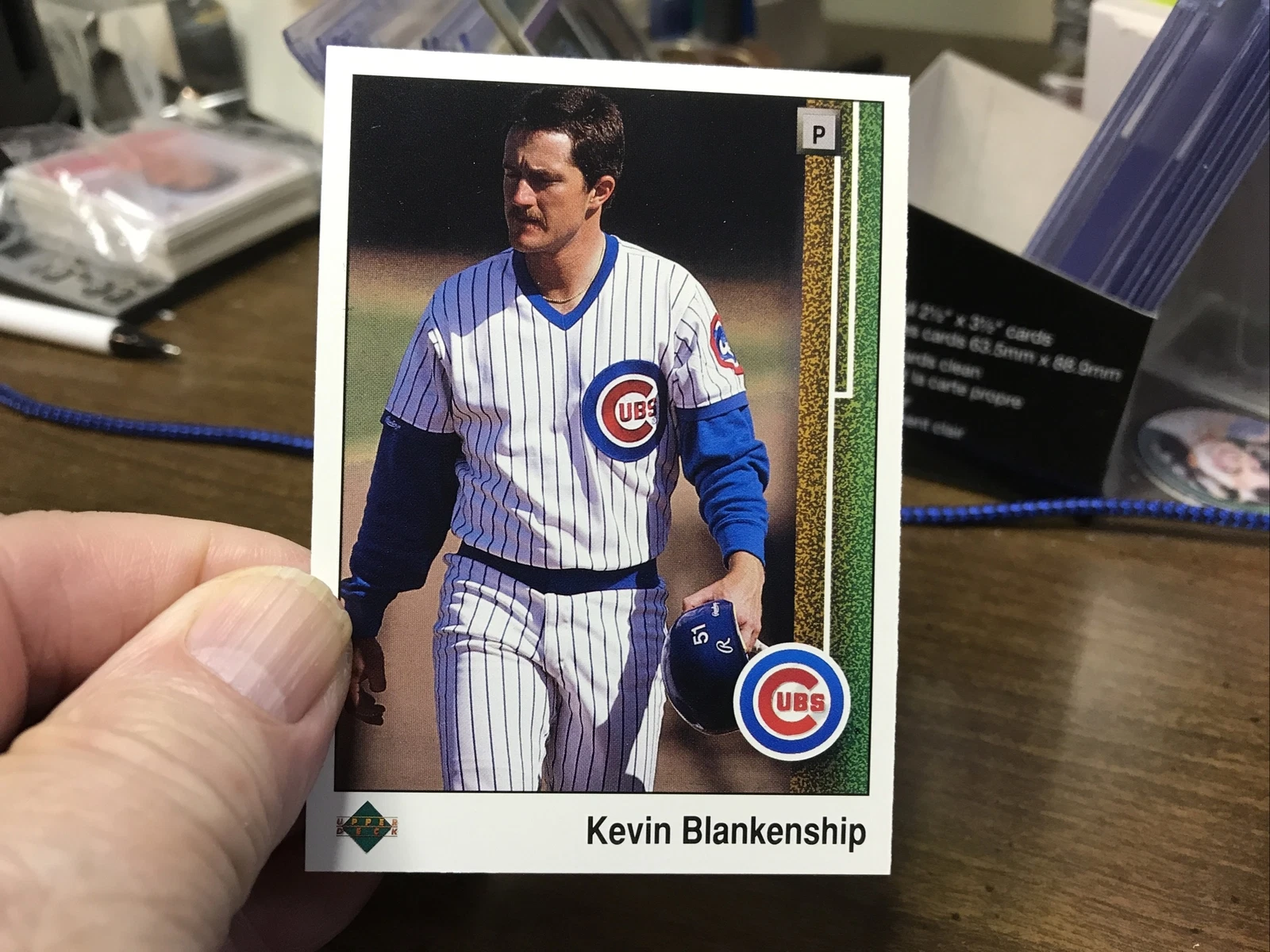 Kevin Blankenship trading card