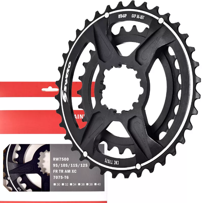 Mountain bike chainring set 2025