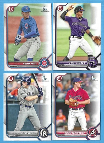 2022 Bowman Draft & Bowman Chrome Draft baseball - You Pick 'Em