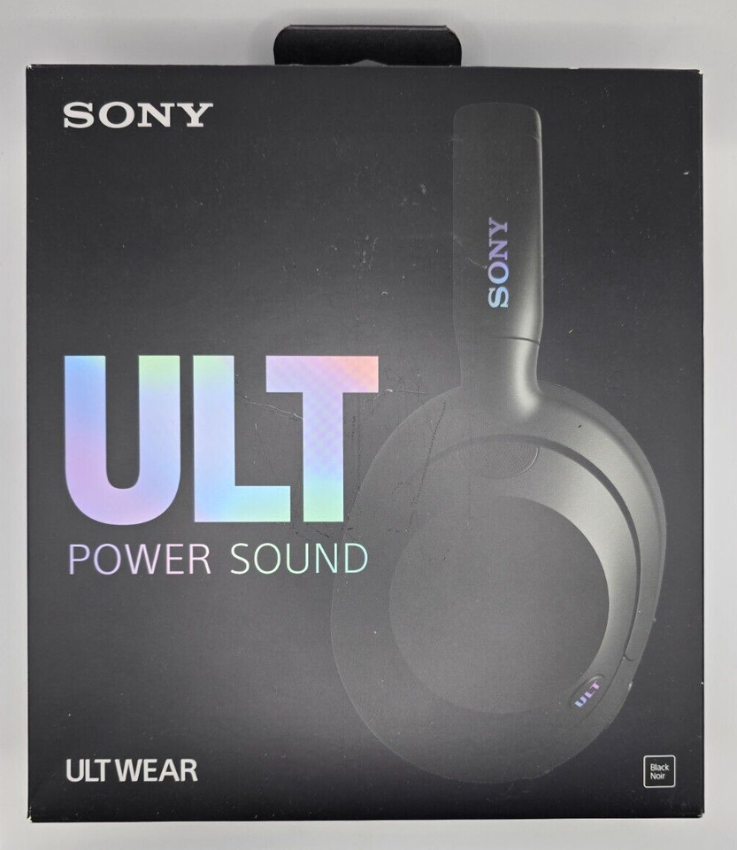 Sony ULT WEAR 900N Cuffie Bluetooth Wireless con Cancellazione del Rumore Nero