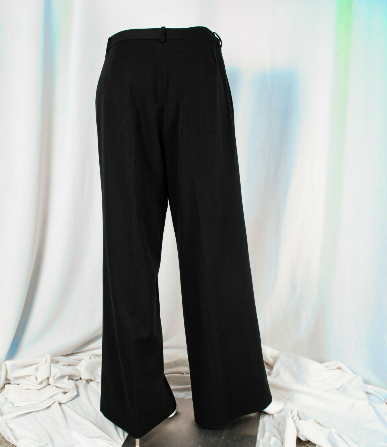 RALPH LAUREN Black Solid Polyester Blend Women Be… - image 9