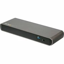 StarTech TB3DK2DPPD Thunderbolt 3 Dock DisplayPort Docking Station - Black/Gray