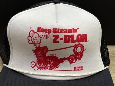 帽子 tamachan Vintage Keep Steamin' With Z Blow Tama Co Japan Trucker Mesh Hat
