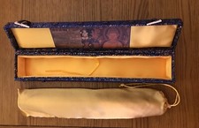 Boxed Scroll Tischl&auml;ufer.  Mit Tasche und Pr&auml;sentationsbox