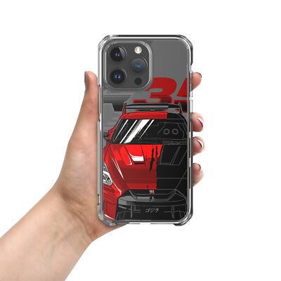 JDM GTR R35 Clear Case for iPhone  15 & Assorted Models