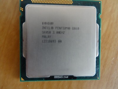 Intel Pentium Dual-Core g860 3.00ghz/3mb/5 GT/s sr058 Socket 1155 CPU