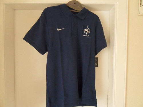 France Football Polo Shirt Nike New 