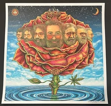 EMEK Jerry Garcia Bicycle Day Poster Blotter Set Silkscreen 2020 Limited Edition