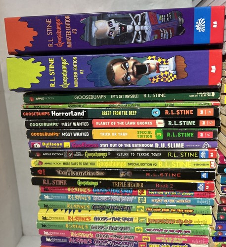 EXTREMELY RARE HUGE GOOSEBUMPS COLLECTION-139 Books+Lunchbox, SEE DESCRIPTION!!! - Picture 11 of 17