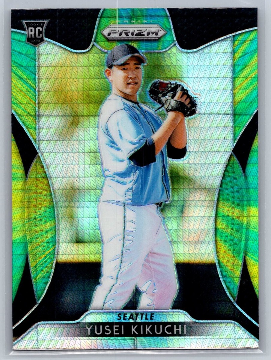 その他 Yusei 2019 panini prizm baseball yusei kikuchi green yellow hyper prizm