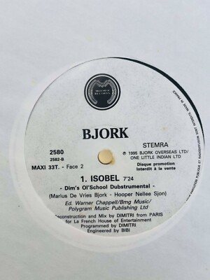 Bjork / Isobel 1995 France Limited Vinyl Mother Records 2580