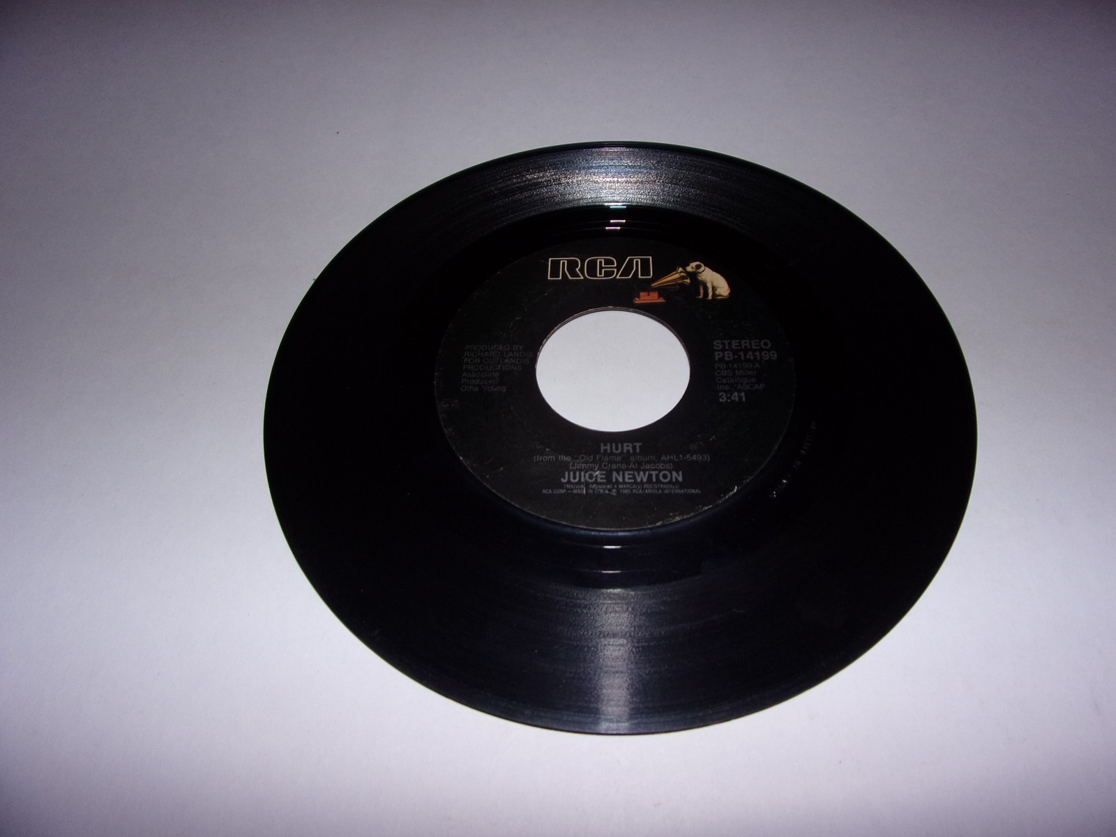 Juice Newton Hurt / Eye Of A Hurricane / 45 Rpm / With PS / 1985 eBay