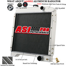 ASI A172038 Tractor Radiator for Case-IH 580K 580K-1 580K-11 580K-111 580SK