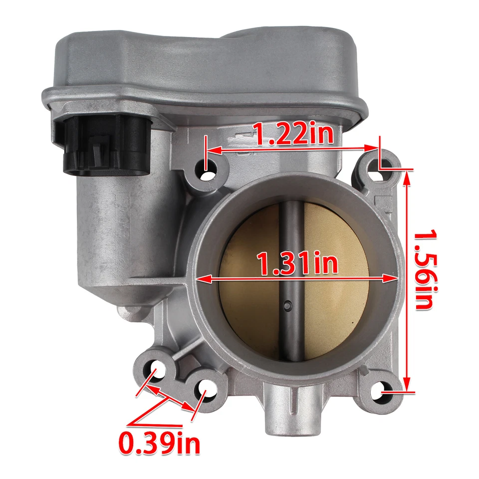 Cuerpo de acelerador OEM 12568796 para Chevy Chevrolet Malibu Saab 9-3 Cobalt Saturn Vue Foto 2 de 4