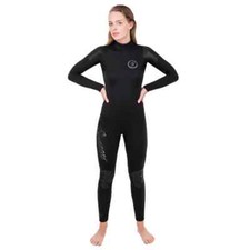Seavenger Alpha 3mm Neoprene Fullsuit Wetsuit, Black, Women's Size 9