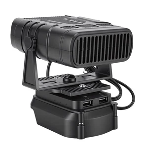 A Battery-powered Portable Heater With Dual USB Ports Designed For Use With
