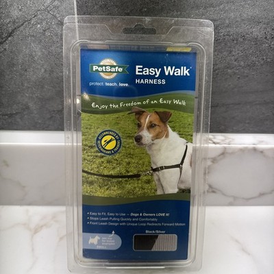 PetSafe Easy Walk Sz SMALL Black Silver No-Pull Dog Harness Dog Dogs NEW