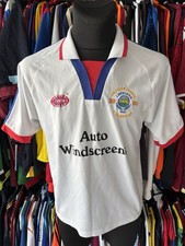 Linfield FC 2000 2001 Away Football Shirt Rossco Champions Jersey Size M