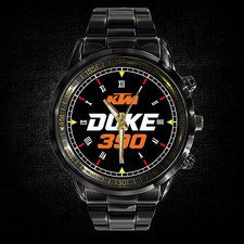 Personalized Adventure KTM Motorcycle Stainless Steel Watch Rider Gift