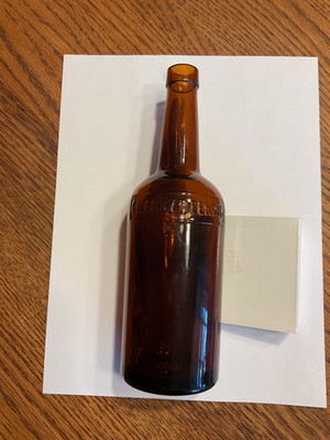 Vintage Cherry Heering Liquor Bottle Copenhagen Denmark 8.75 