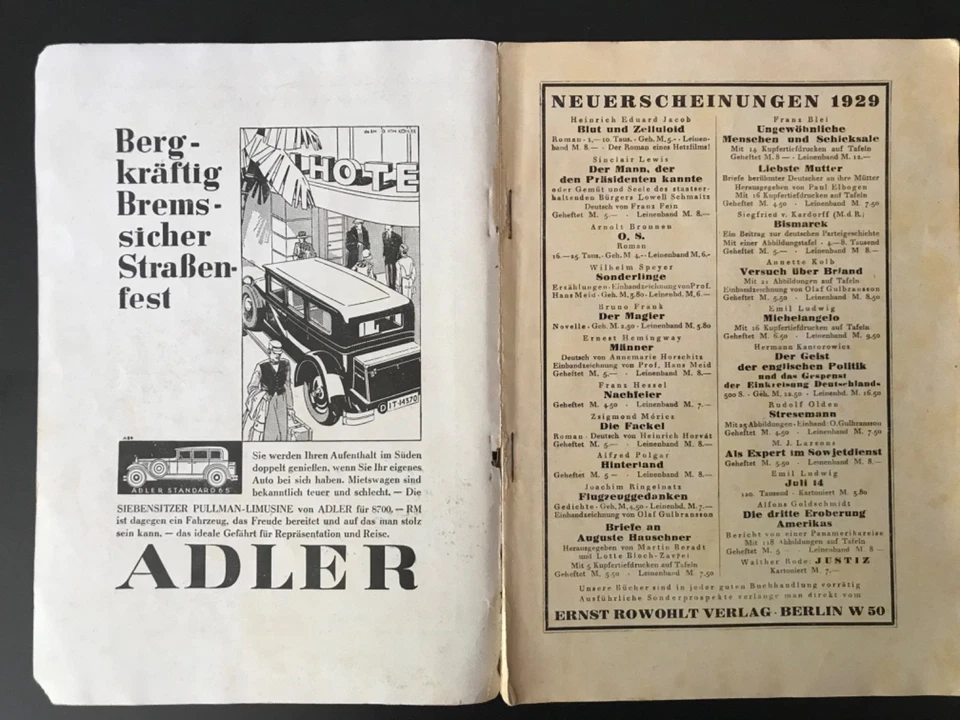 Zeitschrift Das Leben 7.Jahrgang 1930 Nr.8, Umschlag Desiderius, illustriert - Bild 3 von 4