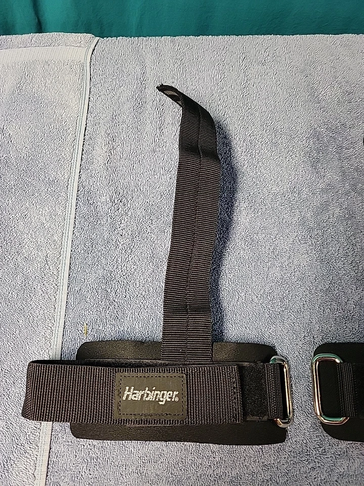 Nuevas correas de elevación profesionales de agarre grande sin deslizamiento para tirar de estante.  Se adapta a la mayoría de las tallas. Foto 2 de 4